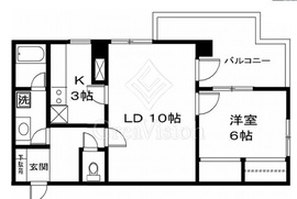 グランドメゾン加賀町 3階 間取り図