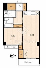ライオンズマンション白金第2 3階 間取り図