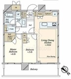 パークシティ武蔵小山ザタワー 23階 間取り図
