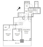 リヴァリエ 21階 間取り図