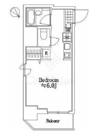 クレアシオン渋谷 6階 間取り図