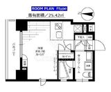 ステージファースト両国アジールコート 504 間取り図