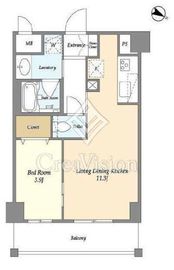 CASSIA藤沢本町 (カッシア藤沢本町) 502 間取り図
