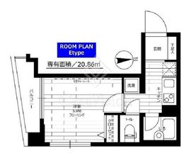 ステージグランデ南麻布 12階 間取り図