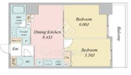 ブルームライフ横浜黄金町 302 間取り図