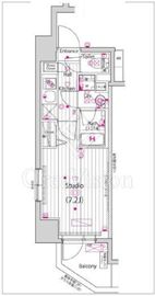ガーラ・グランディ横濱関内 5階 間取り図