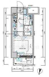 メインステージ横濱東口 601 間取り図