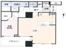 ワールドシティタワーズ アクアタワー 11階 間取り図