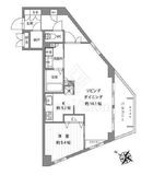 ルピナス阿佐ヶ谷 4階 間取り図