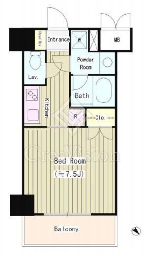 グレイスヴィラ御茶ノ水 505 間取り図