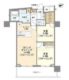 ブランズタワー大船 19階 間取り図