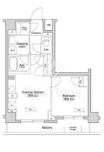 プライマル方南町 305 間取り図