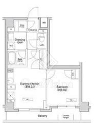 プライマル方南町 305 間取り図