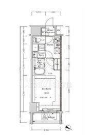 SQUARE CITY MINOWA (スクエアシティ三ノ輪) 4階 間取り図