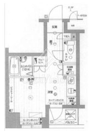 メインステージ市ヶ谷曙橋 2階 間取り図
