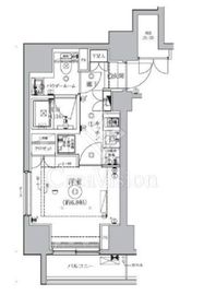 セジョリ西早稲田2 501 間取り図