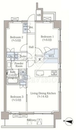 イノバスすみだ八広 210 間取り図