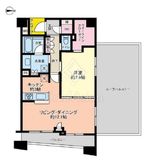 モンヴェール四ツ谷 7階 間取り図