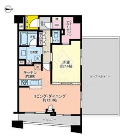 モンヴェール四ツ谷 7階 間取り図