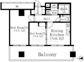 錦町トラッドスクエア 1508 間取り図