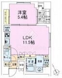 茅場町レジデンス壱番館 403 間取り図
