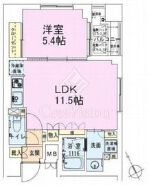 茅場町レジデンス壱番館 403 間取り図