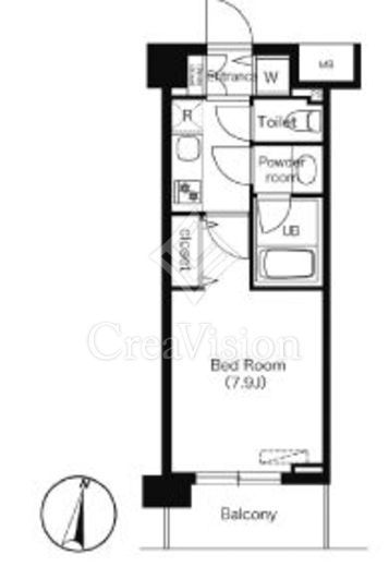 エミリブ下落合 704 間取り図