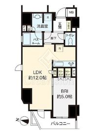 オープンレジデンシア文京本駒込 3階 間取り図