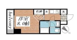 メゾン・ド・ヴィレ日本橋浜町 6階 間取り図