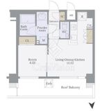 スタジオデン小竹向原 2階 間取り図