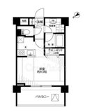プレールドゥーク新宿御苑Ⅱ 2階 間取り図