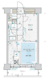 フュージョナル浅草フォレスト 4階 間取り図