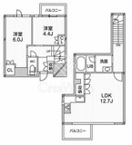 アーバンフラッツ目黒本町 204 間取り図