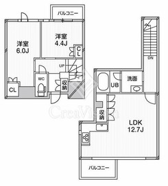 アーバンフラッツ目黒本町 204 間取り図