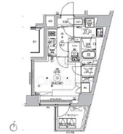 RELUXIA横濱吉野町Ⅲ (リルシア横濱吉野町Ⅲ) 3階 間取り図