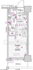 ガーラ・ステーション東神奈川 10階 間取り図