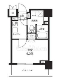 メインステージ横濱ポートサイド 3階 間取り図