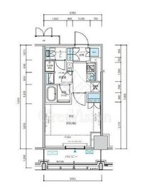 リージア海老名ビナフロント 1008 間取り図