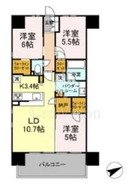 プレミスト新小岩ルネ 10階 間取り図