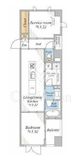 プレミアムフラット横濱紅葉坂 603 間取り図
