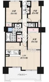 アマックス横浜 4階 間取り図