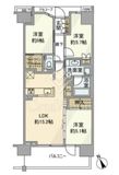 プラウドシティ方南町 5階 間取り図