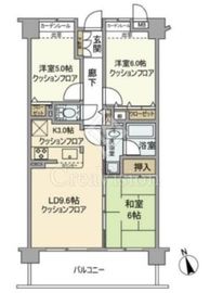クレストフォルム高井戸南 5階 間取り図