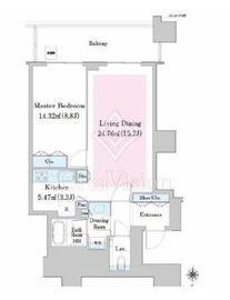 中野ステーションレジデンス 1107 間取り図