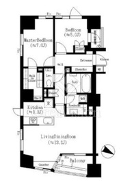 ピアース白金台 12階 間取り図