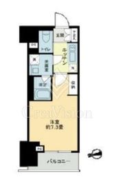 ザ・ライオンズフォーシア鶴見 611 間取り図