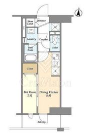 LIBR GRANT 藤沢 (リーブルグラント藤沢) 503 間取り図