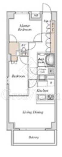 JMFレジデンス赤羽志茂 213 間取り図
