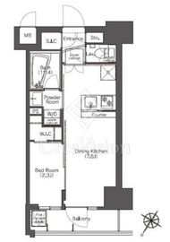 コンフォリア滝野川 101 間取り図