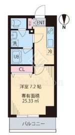 COURT TAKETOKUIII (コートタケトク3) 202 間取り図
